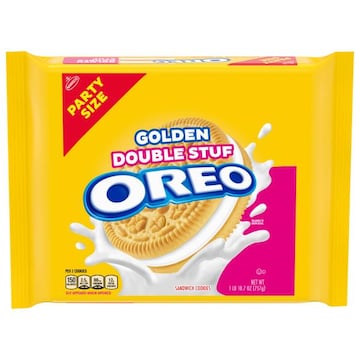 Oreo Sandwich Cookies, Golden, Double Stuf, Party Size