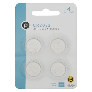 Publix Batteries, Lithium, CR2032