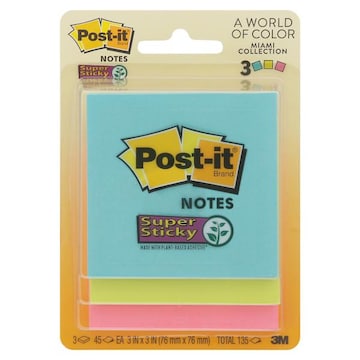 Post-it Notes, Super Sticky