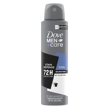 Dove Men+Care Antiperspirant, Stain Defense Cool, Dry Spray