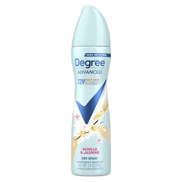 Degree Advanced Antiperspirant Deodorant Dry Spray Vanilla & Jasmine