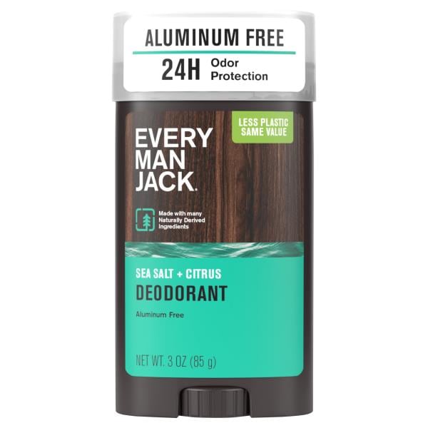 Every Man Jack DEODORANT, SEA SALT, ALUMINUM FREE Publix Super Markets