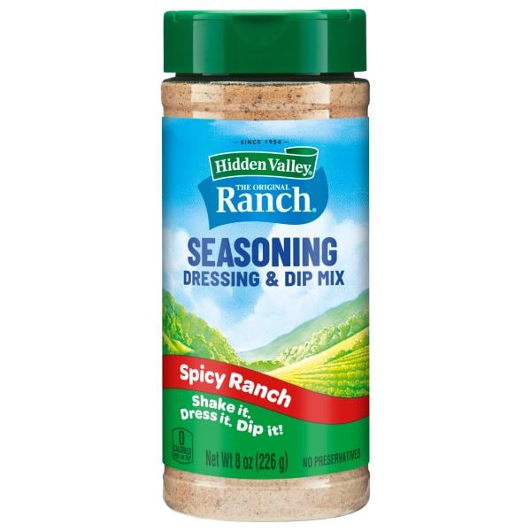 Hidden Valley The Original Ranch Seasoning & Salad Dressing Mix, Spicy