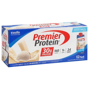 Premium Protein Shake 12ct, Vanilla
