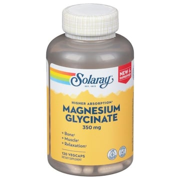 Solaray Magnesium Glycinate, 350 mg, Vegcaps