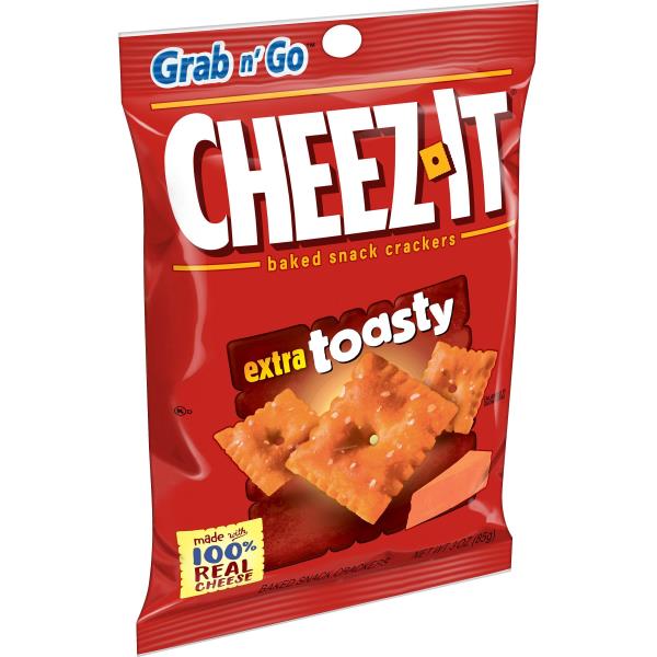 CheezIt Cheese Crackers, Extra Toasty, Grab and Go Publix Super Markets