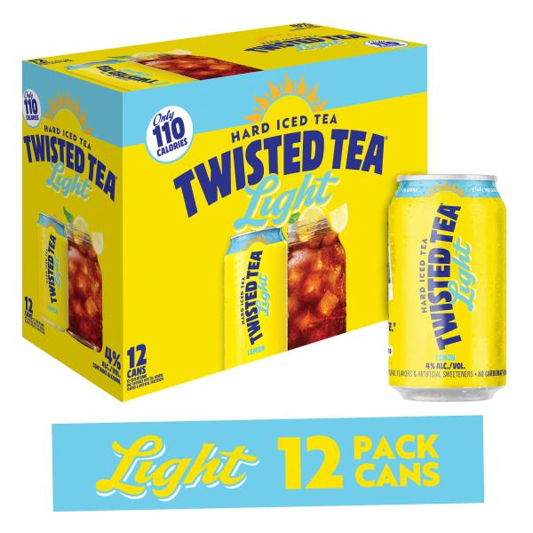 Twisted Tea Hard Iced Tea, Light Publix Super Markets