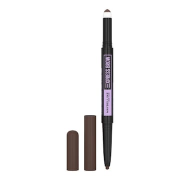 Maybelline Express Brow 2-In-1 Pencil and Powder, Eyebrow Makeup Deep Brown