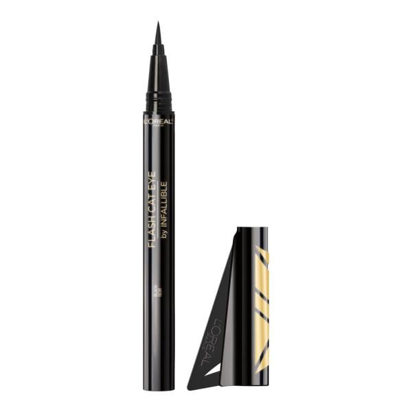 L'Oreal Paris Flash Cat Eye Waterproof Brush Tip Liquid Eyeliner, Black Publix Super Markets