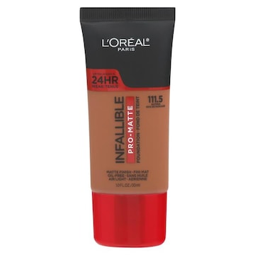 L'Oreal Infallible Foundation, Pro-Matte, Nutmeg 111.5