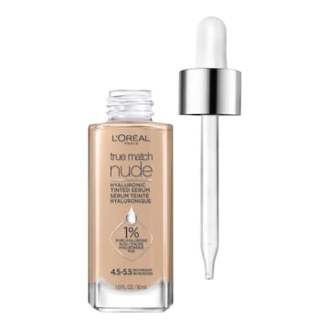 L'Oreal Paris True Match Hyaluronic Tinted Serum Foundation Makeup 4.5-5.5 Rich Medium