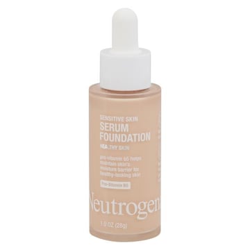 Neutrogena Healthy Skin Serum Foundation, Sensitive Skin, Pro-Vitamin B5, Light 01