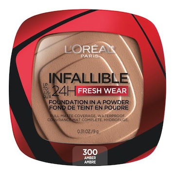 L'Oreal Paris Infallible Up to 24H Fresh Wear Foundation in a Powder Amber-300
