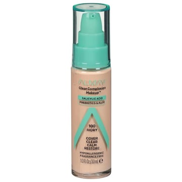 Almay Clear Complexion Makeup, Fragrance Free, Ivory 100