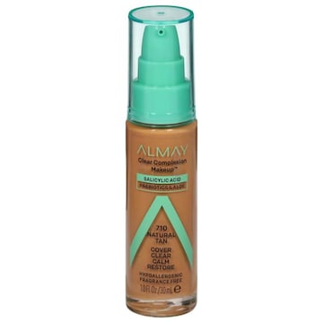 Almay Clear Complexion Makeup, Fragrance Free, Natural Tan 710