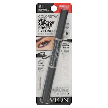 Revlon ColorStay Eyeliner, Double Ended, Line Creator, Blackout 151