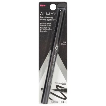 Almay Liquid Eyeliner, Conditioning, Black 010