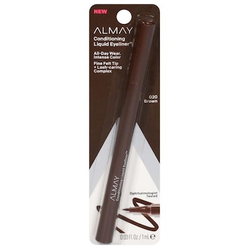 Almay Liquid Eyeliner, Conditioning, Brown 020