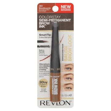 Revlon ColorStay Brow Ink, Semi-Permanent, Warm Brown Ink 351