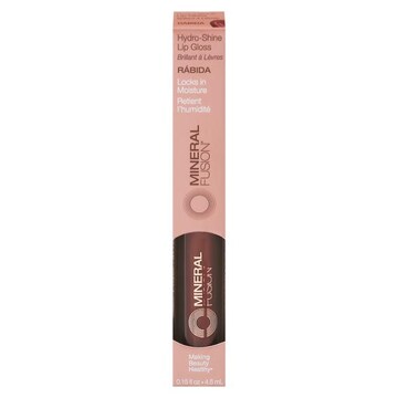 Mineral Fusion Lip Gloss, Hydro-Shine, Rabida