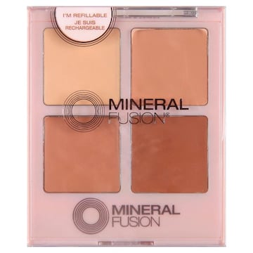 Mineral Fusion Concealer Palette, Refillable, Decadence