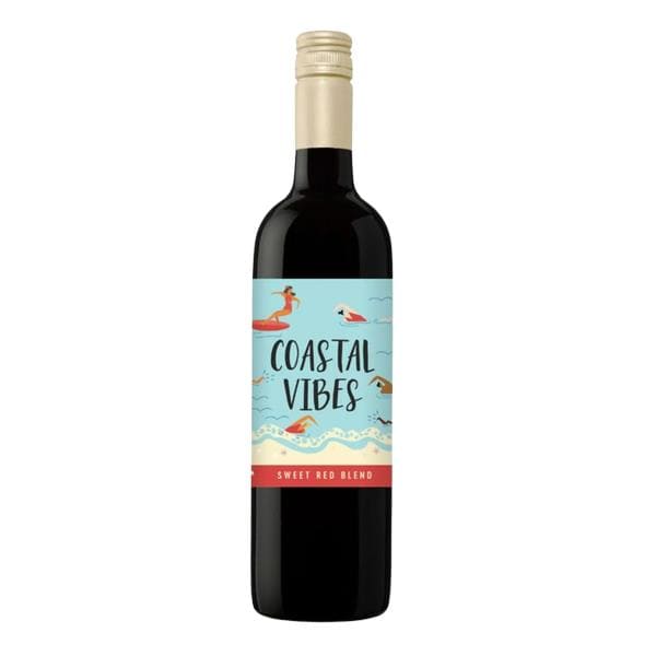 Coastal Vibes Sweet Red Blend California Wine Publix Super Markets