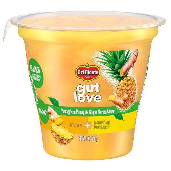 Del Monte Gut Love Pineapple, In Pineapple Ginger Flavored Juice