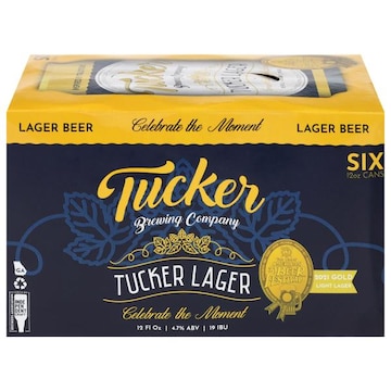 Tucker Brewing Company Lager Beer