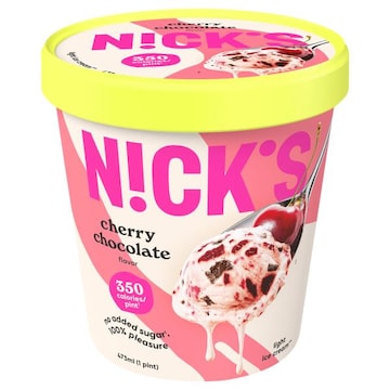Nick's Light Cherry Chocolate Ice Cream