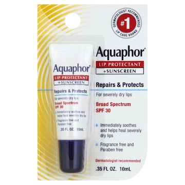 Aquaphor Lip Protectant, +Sunscreen, Broad Spectrum SPF 30
