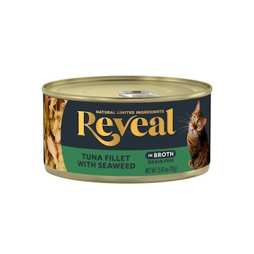 Reveal Cat Food, Tuna Fillet with Seaweed, Grain Free