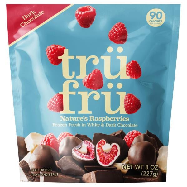 Tru Fru Nature's Raspberries, Dark Chocolate Publix Super Markets