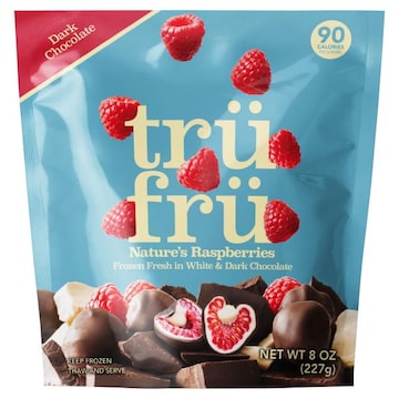 Tru Fru Dark Chocolate Nature's Raspberries