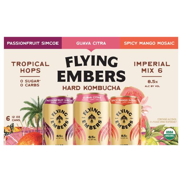 Flying Embers Hard Kombucha, Assorted | Publix Super Markets