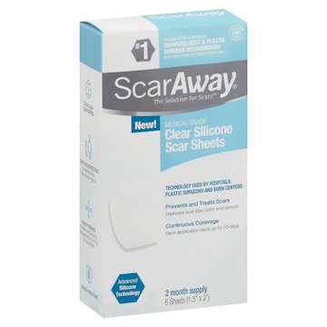 ScarAway Clear Silicone Scar Sheets