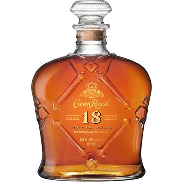 Crown Royal Extra Rare Canadian Whisky Aged 18 Years