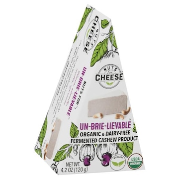 Nuts for Cheese Fermented Cashew Product, Organic & Dairy-Free, Un-Brie-Lievable
