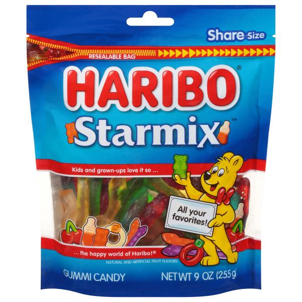 Haribo Gummi Candy, Starmix, Share Size | Publix Super Markets