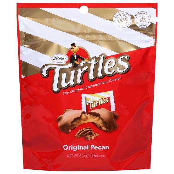 Turtles Caramel Nut Cluster, Original Pecan, Bites Publix Super Markets