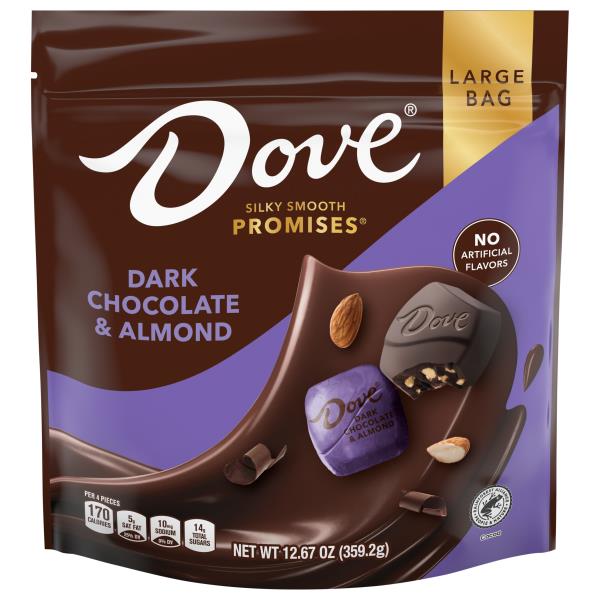 Dove Dark Chocolate & Almond, Large Bag | Publix Super Markets