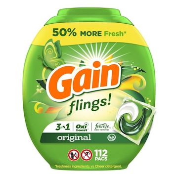 Gain Flings, 112 Count, Original Scent