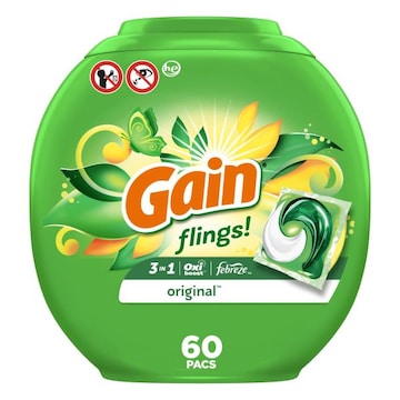 Gain Flings, 16 Count, Original Scent