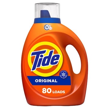 Tide Liquid Laundry Detergent, Original, 105 fl oz, 80 Loads