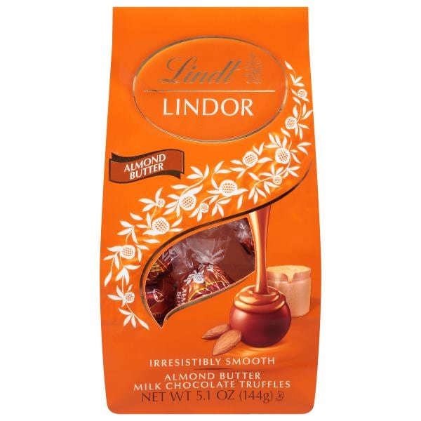 Lindt Lindor Milk Chocolate Truffles Almond Butter Publix Super Markets 9826