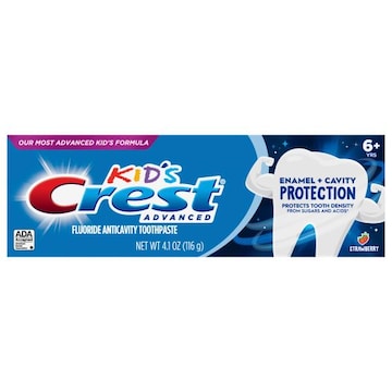 Crest Advanced Toothpaste, Fluoride Anticavity, Strawberry