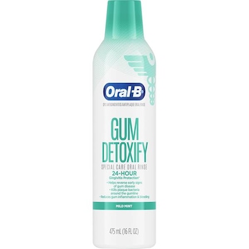 Oral-B Oral Rinse, Mild Mint, Gum Detoxify