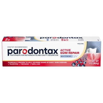 Parodontax Toothpaste, Whitening, Active Gum Repair