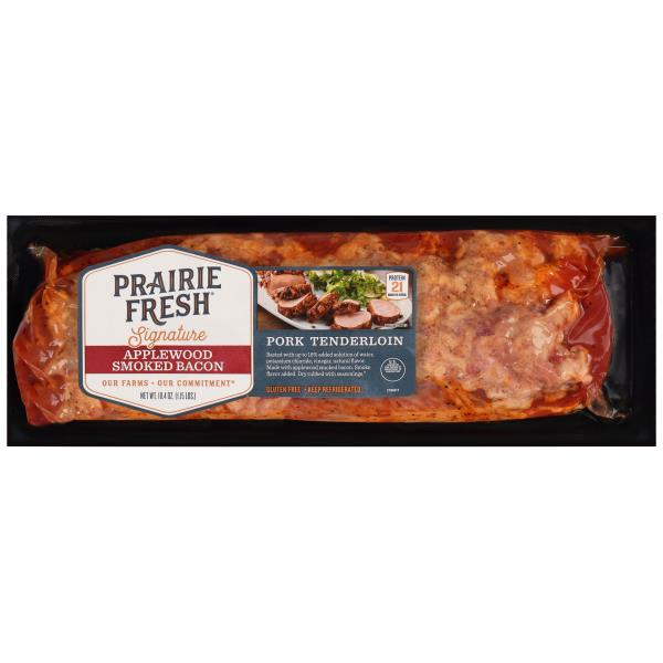 Prairie Fresh Signature Pork Tenderloin, Applewood Smoked Bacon