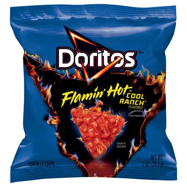 Doritos Tortilla Chips, Flamin' Hot Cool Ranch Flavored | Publix Super ...