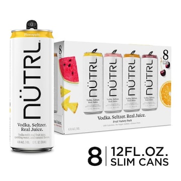 Nutrl Vodka, Assorted, Variety Pack